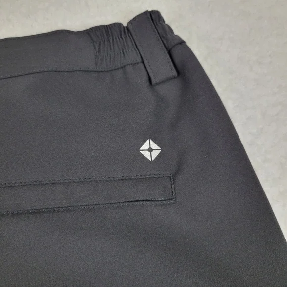 Thousand Miles Pants Mens 2XL Black Stretch Travel Chino Performance Comfort - Picture 14 of 14